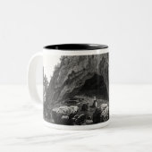 聖母マリアの亡霊 ツートーンマグカップ (正面左)