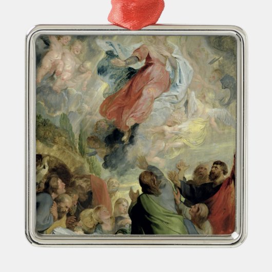 聖母マリアの仮定 メタルオーナメント (正面)