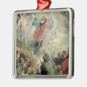 聖母マリアの仮定 メタルオーナメント (左)