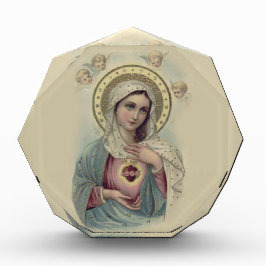 聖母マリアの完全で、悲しいハート フォトブロック