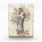 聖母マリアの宗教カトリック教のヴィンテージの記念品 フォトブロック (正面)