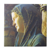 聖母マリアの彫像 タイル (正面)