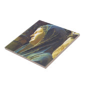 聖母マリアの彫像 タイル (側面)