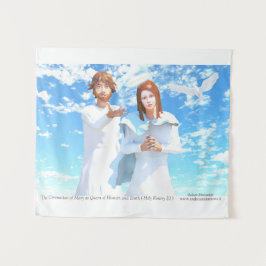 聖母マリアの戴冠 - 天と地の女王 タペストリー