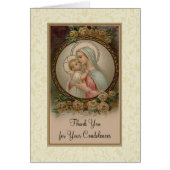 聖母マリアの賛美されたカトリック教の哀悼は感謝していしています (正面)