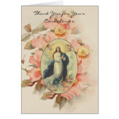 聖母マリアの賛美されたカトリック教の哀悼は感謝していしています (正面)