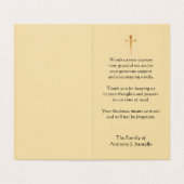 聖母マリアの賛美されたカトリック教の哀悼は感謝していしています 名刺 (内部フラット)