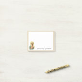 聖母マリアの賛美された伝統的なカトリック教の芸術 ポストイット (デスク上)