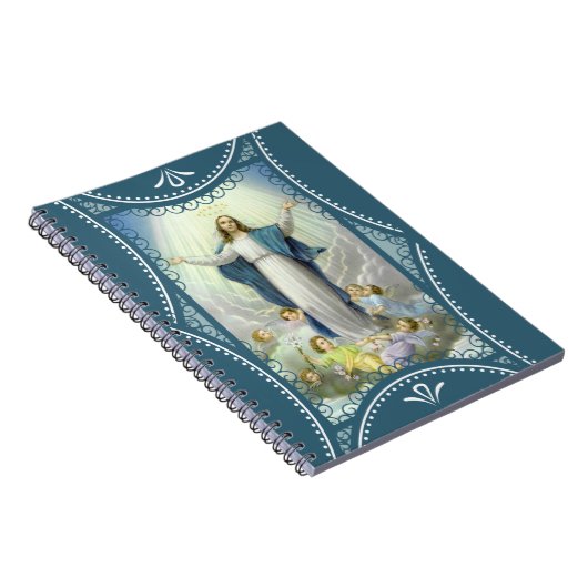 聖母マリアの賛美された天使の仮定 ノートブック (右側)