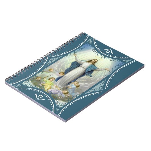 聖母マリアの賛美された天使の仮定 ノートブック (左側)