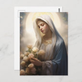 聖母マリアの魅惑の幻 ポストカード (正面/裏面)