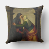 聖母マリアへのSt.エリザベスの訪問 クッション (裏面)