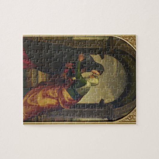 聖母マリアへのSt.エリザベスの訪問 ジグソーパズル (横)