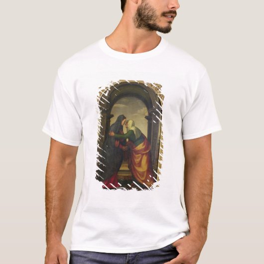 聖母マリアへのSt.エリザベスの訪問 Tシャツ (正面)