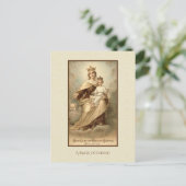 聖母マリアイエス・キリストのカトリック教の多くの提供 ポストカード (スタンド正面)