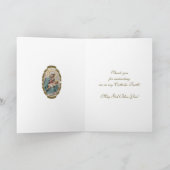 聖母マリア宗教CCD教師司祭修道女 カード (内部)