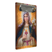 聖母マリア無垢ハート，聖マリア，カトリック ミニクリップボード (アングル)