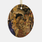 聖母マリア直感3王のベビーイエス・キリストヨセフ セラミックオーナメント (右)