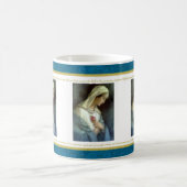 聖母マリア賛美されたカトリック教のMemorareの祈りの言葉 コーヒーマグカップ (中央)