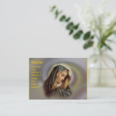 聖母マリア2の名刺 名刺 (スタンド正面)
