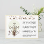 聖母マリア・カルメル山のカトリック・メモラーレ祈り カード (スタンド正面)