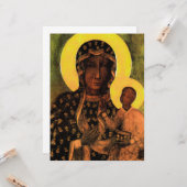 聖母マリア カード (正面/裏面インサイチュ)