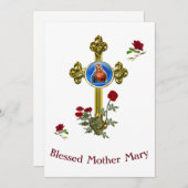 聖母マリア シーズンカード (正面/裏面)