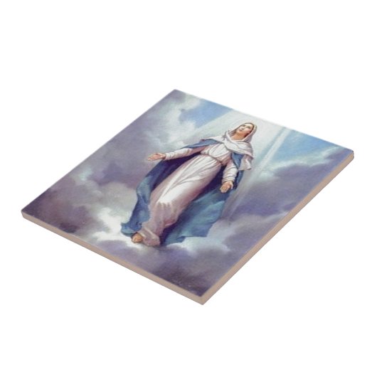 聖母マリア タイル (側面)