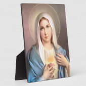 聖母マリア フォトプラーク (側面)