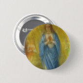 聖母マリア-   中世期間 缶バッジ (正面&裏面)