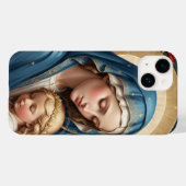 聖母マリア 伝統的なカトリック Case-Mate iPhoneケース (裏面 (横))