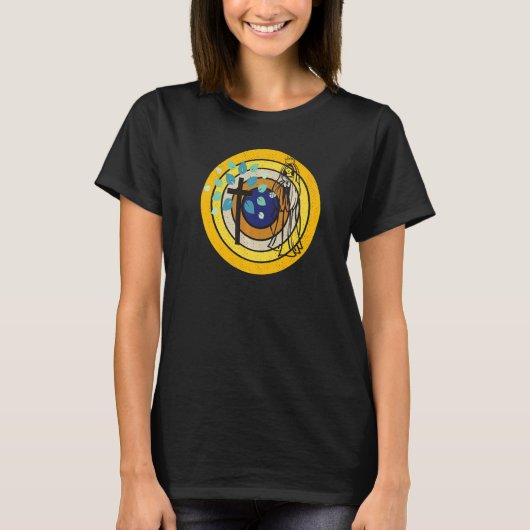 聖母マリア 聖なるロザリオ 信仰深きカトリック Tシャツ (正面)