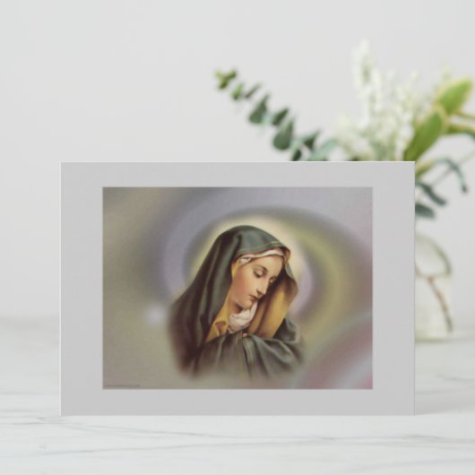 聖母マリア 2 招待 招待状 (スタンド正面)