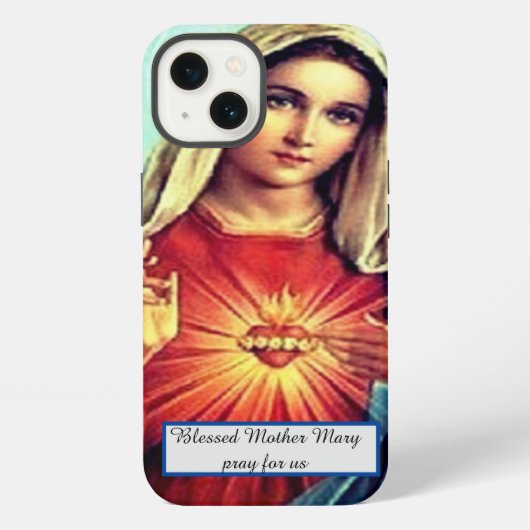 聖母マリア iPhoneケース (裏面)