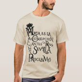 聖母マリア Tシャツ (正面)