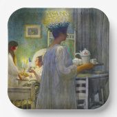 聖母ルーシーのクリスマスの朝 ペーパープレート (正面)