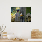 聖母ルーシーのクリスマスの朝 ポスター (キッチン)