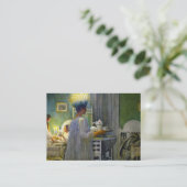 聖母ルーシーのクリスマスの朝 名刺 (スタンド正面)