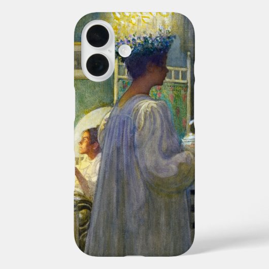 聖母ルーシーのクリスマスの朝 Case-Mate iPhoneケース (裏面)