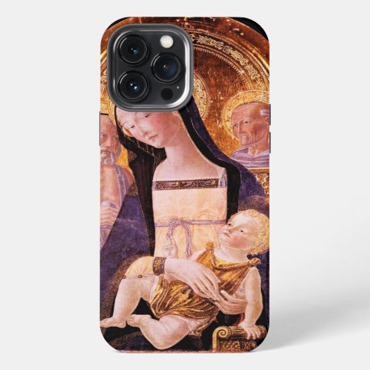 聖母子と聖人 iPhoneケース (裏面)