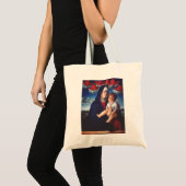 聖母子クラシック宗教芸術 トートバッグ (正面(商品))