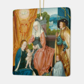 『聖母子』（せいぼし、独：Madonna mit Kind）- バルテル・ブリュイン(父) セラミックオーナメント (左)