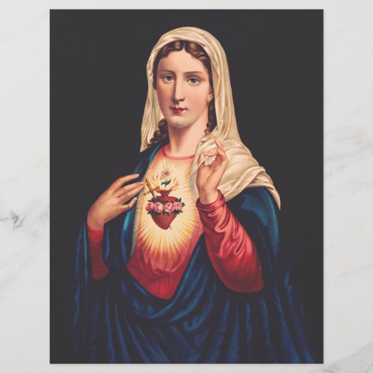 聖母無原罪の御心 チラシ (正面)