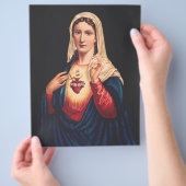 聖母無原罪の御心 チラシ (手)