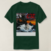 聖母猫 Tシャツ (デザイン正面)