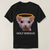 聖母猫 Tシャツ (デザイン正面)