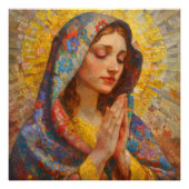 聖母祈りの言葉印象主義 フォトプリント            (正面)