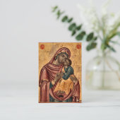聖母聖子妊娠祈祷カード プレイスカード (スタンド正面)