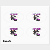 聖母艦 楕円形シール (シート)