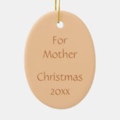 聖母 セラミックオーナメント (裏面)